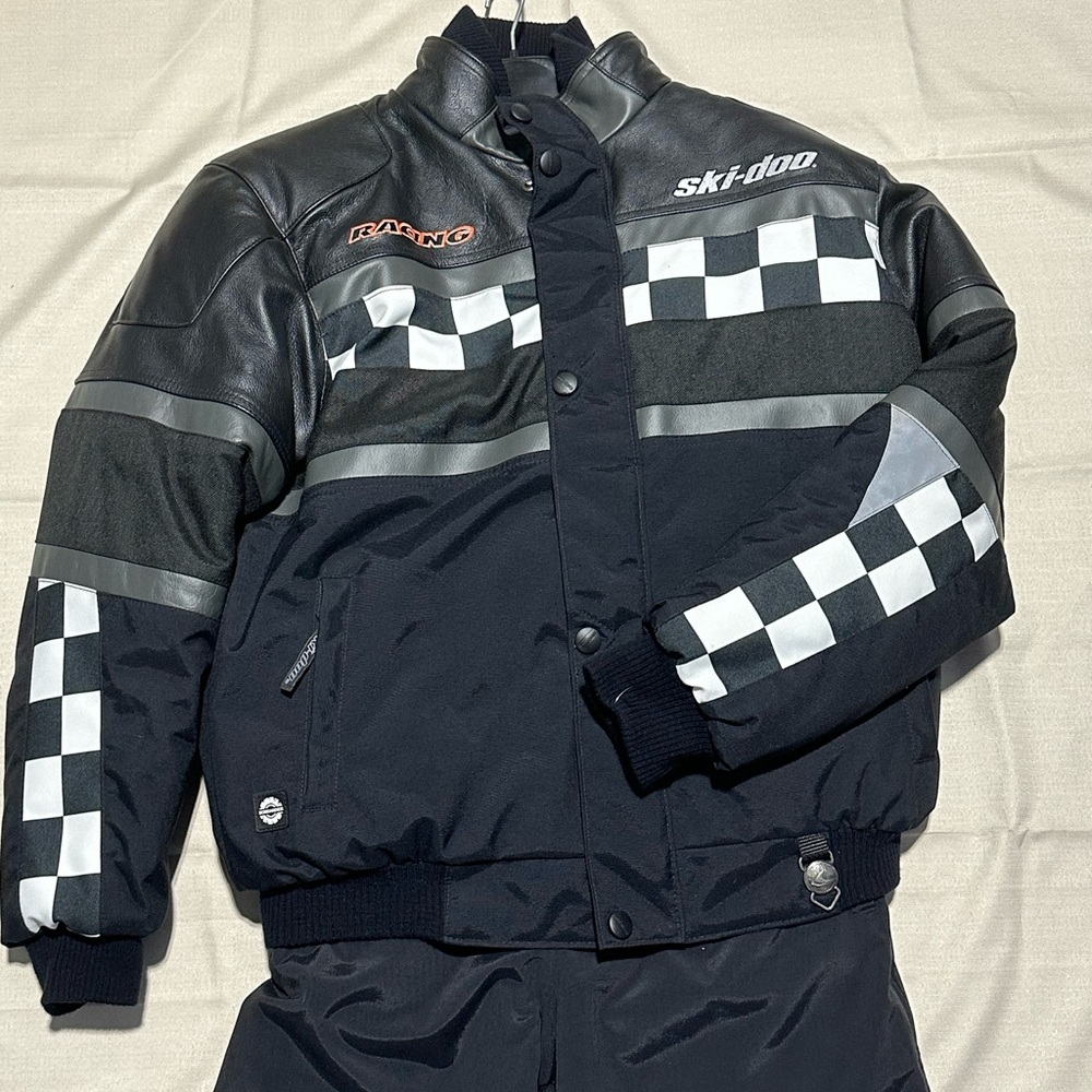 Ski doo jacket and snow pants overalls